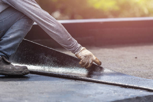 Professional Waterproofing technician working in Skippack, PA